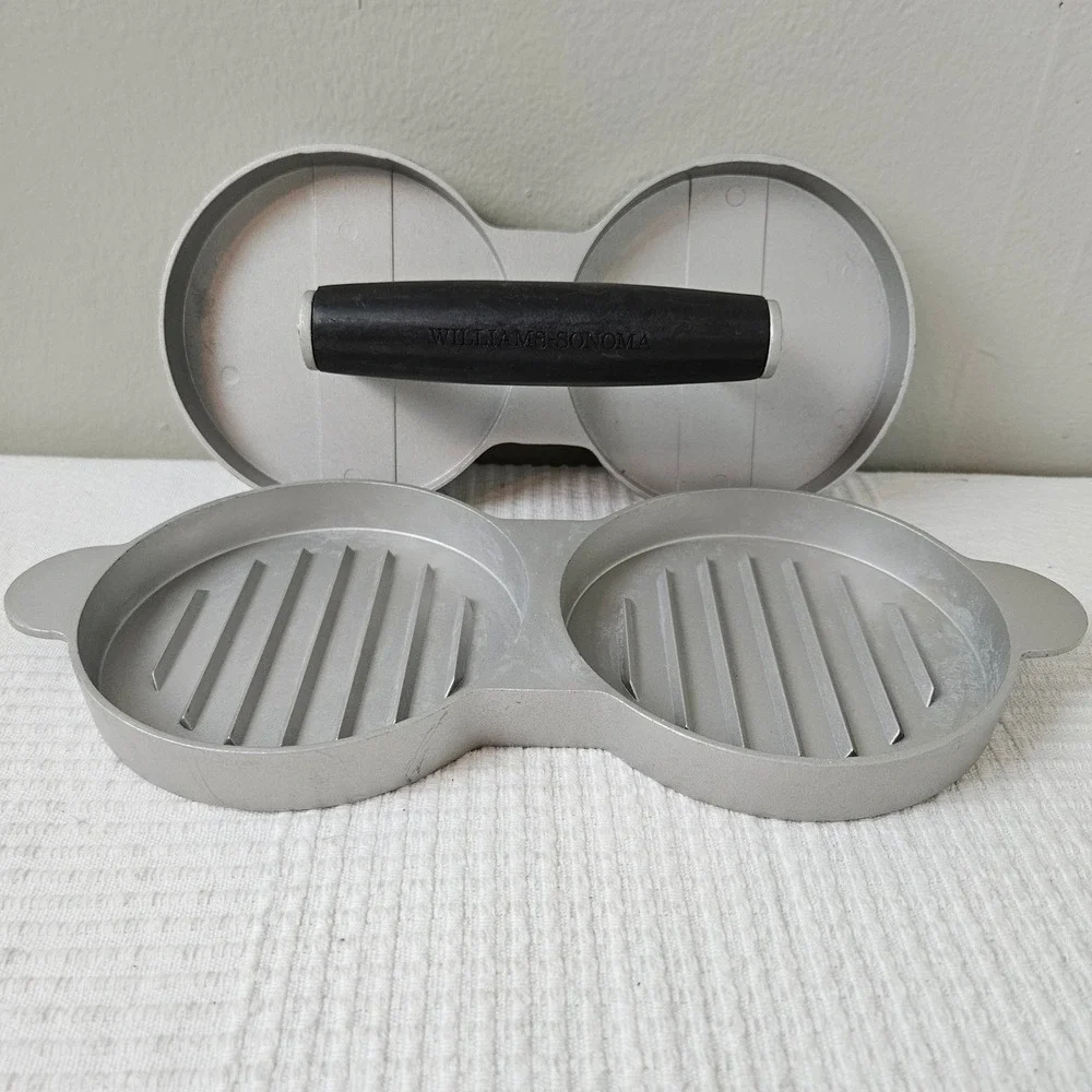 Williams Sonoma Double Hamburger Patty Burger Press‎